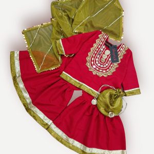 Laal Gharara Hara Dupatta
