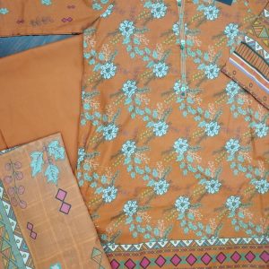 Stitched printed 3pc