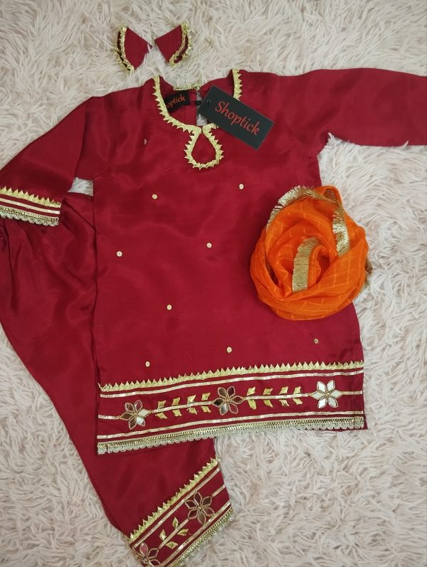 MAROON QAMEEZ SHALWAR - Image 2