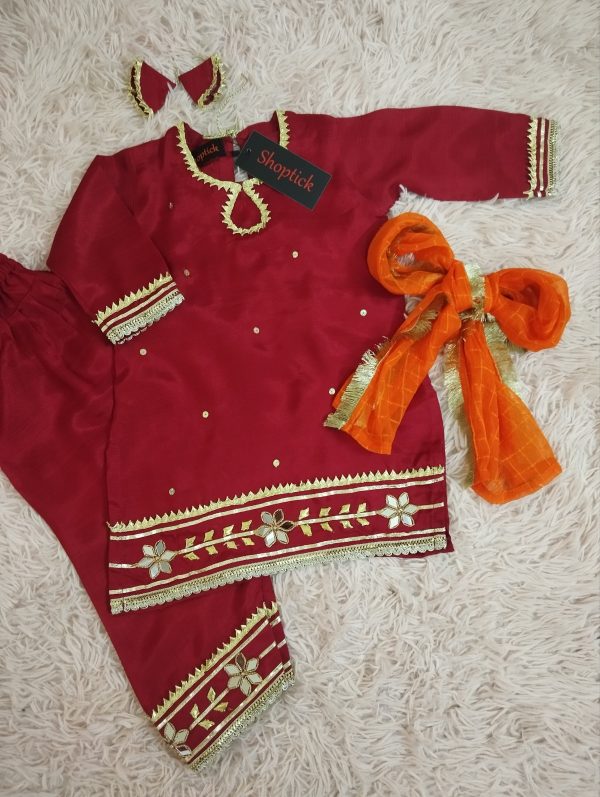 MAROON QAMEEZ SHALWAR
