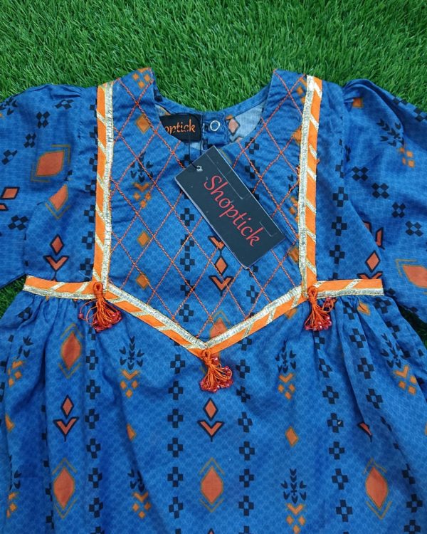 Printed 2pc (peplum with tulip) - Image 2