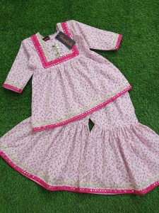 T.Pink Gharara Peplum