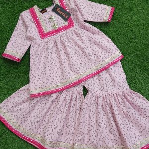 T.Pink Gharara Peplum