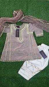 Kali shirt + shalwar 3pc