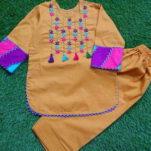 LYCHEE hand embroided kameez shalwar