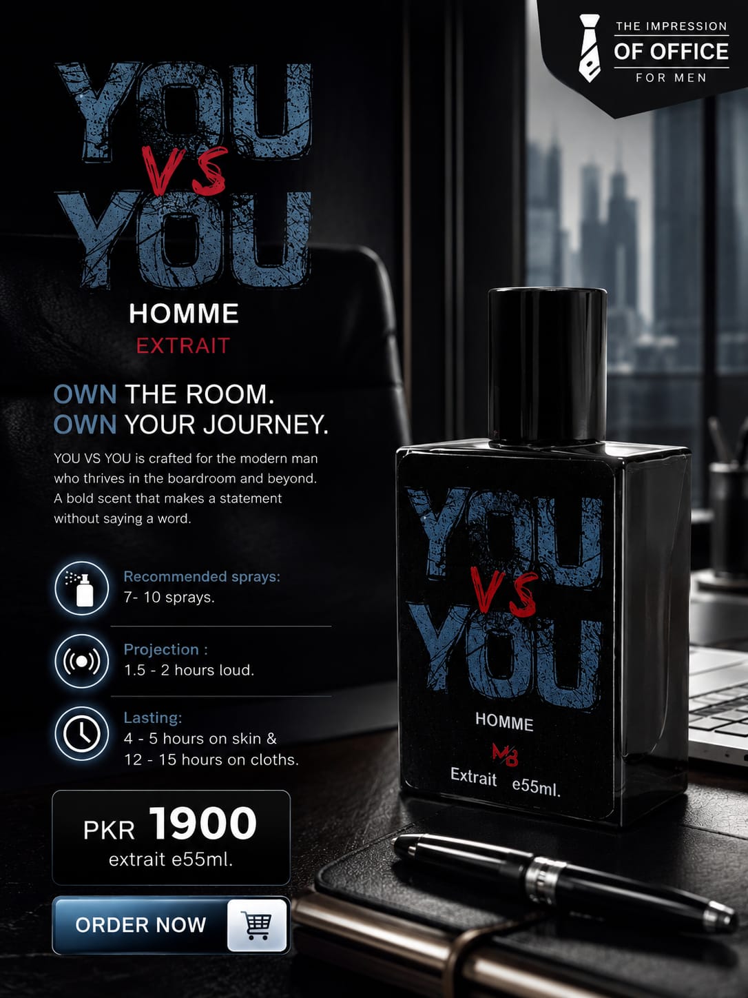 You VS You Extrait e55ml.